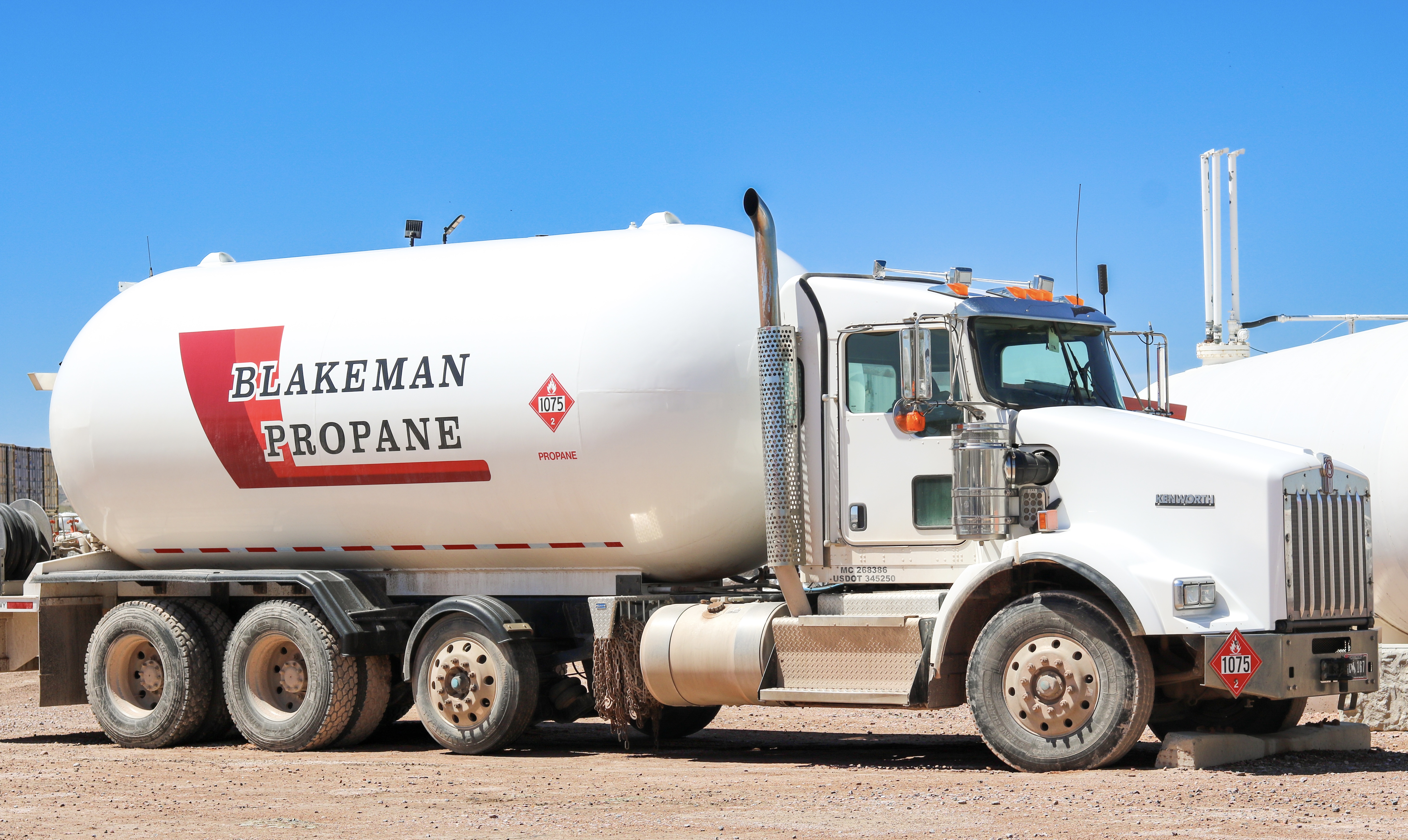 Blakeman Propane Truck